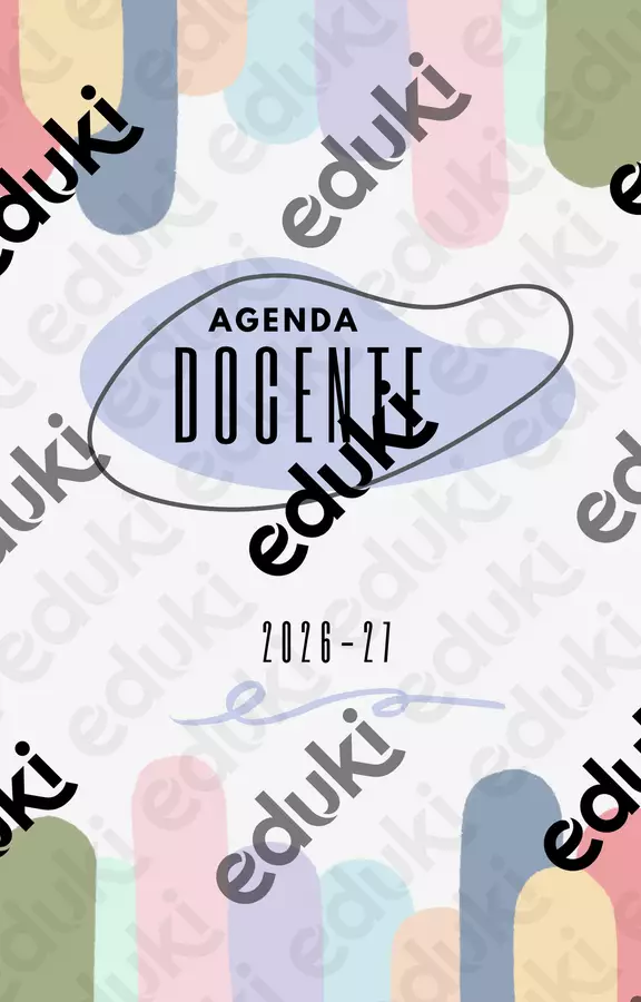AGENDA DOCENTI A.s. 2026/2027 Programmi scolastici / Materiali per docenti - AGENDA DOCENTI A.s. 2026/2027 - Officina - didattica - Pagina di copertina