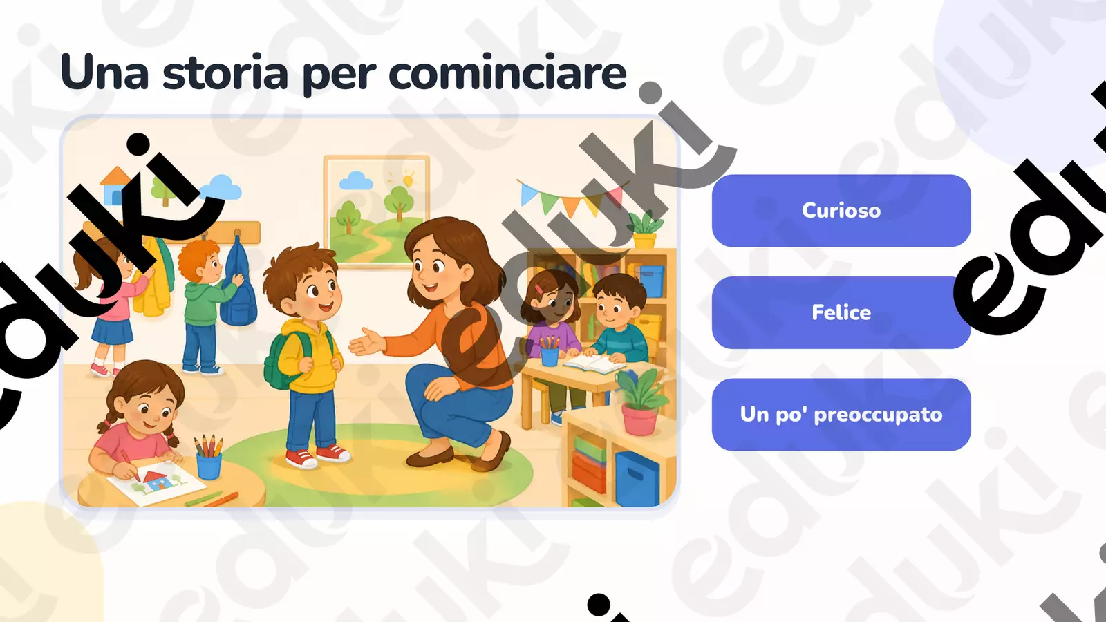 Primo giorno di accoglienza classe prima (attività con scansione oraria) Presentazioni / Lavagne - Primo giorno di accoglienza classe prima (attività con scansione oraria) - Maestra Rosanna - Pagina di copertina