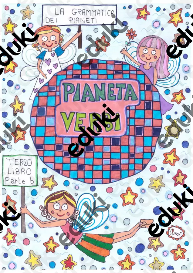 Pianeta Verbi parte b Esercizi - Pianeta Verbi parte b - Maestra Ami - Pagina di copertina