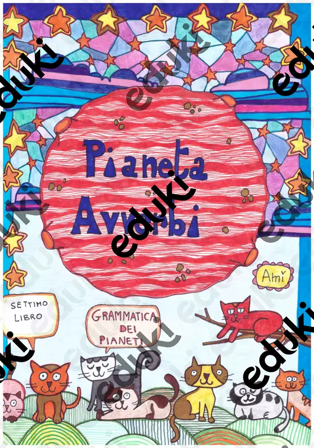 Pianeta AVVERBI pdf Esercizi - Pianeta AVVERBI pdf - Maestra Ami - Pagina di copertina