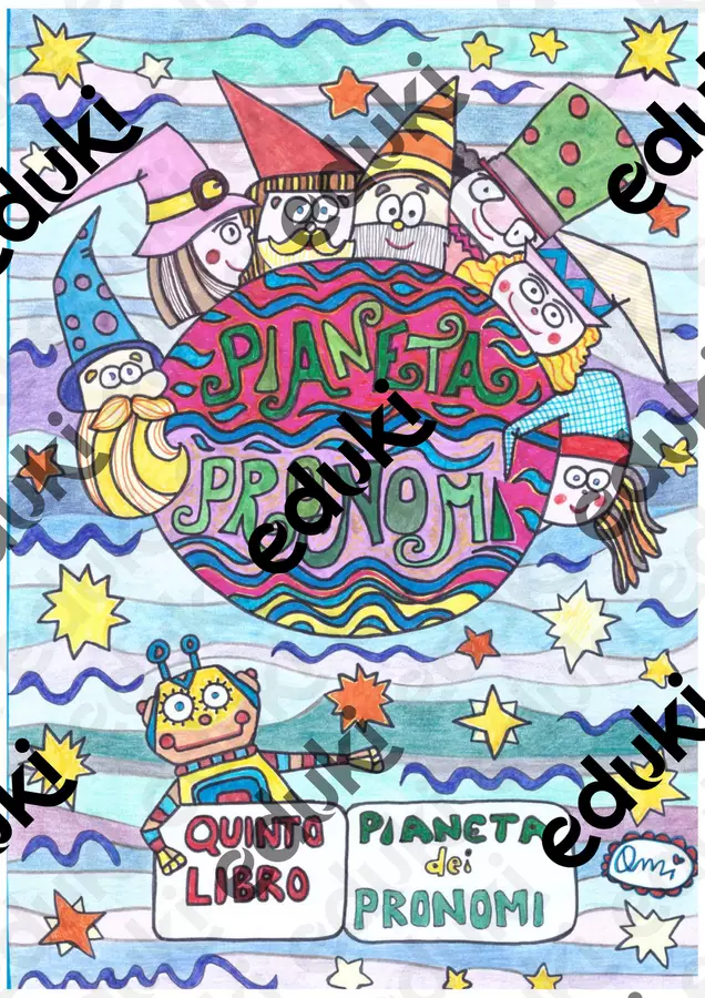 Pianeta Pronomi Esercizi - Pianeta Pronomi - Maestra Ami - Pagina di copertina