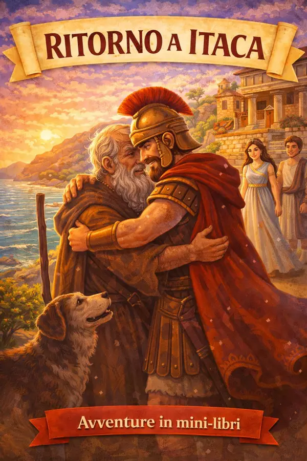 9. Ritorno a Itaca (L'Odissea a puntate) Testo - 9. Ritorno a Itaca (L'Odissea a puntate) - Maestro Fabio Giochiecolori - Pagina di copertina