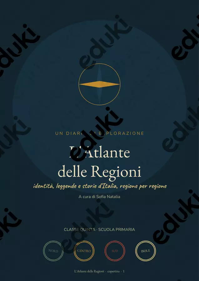 Un Viaggio Insolito tra le Regioni Italiane Altro tipo di materiale - Un Viaggio Insolito tra le Regioni Italiane - Maestra Sofia - Pagina di copertina