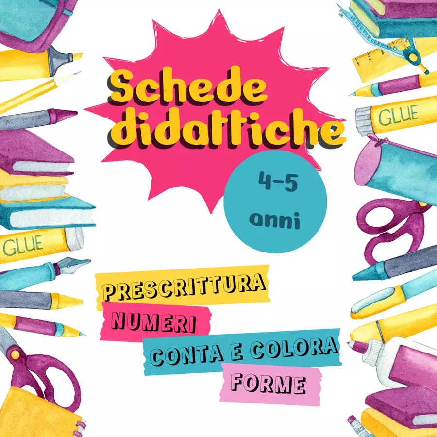 Schede di Pregrafismo e Logica — Bambini 5 Anni Esercizi - Schede di Pregrafismo e Logica — Bambini 5 Anni - Fabulab - Pagina di copertina