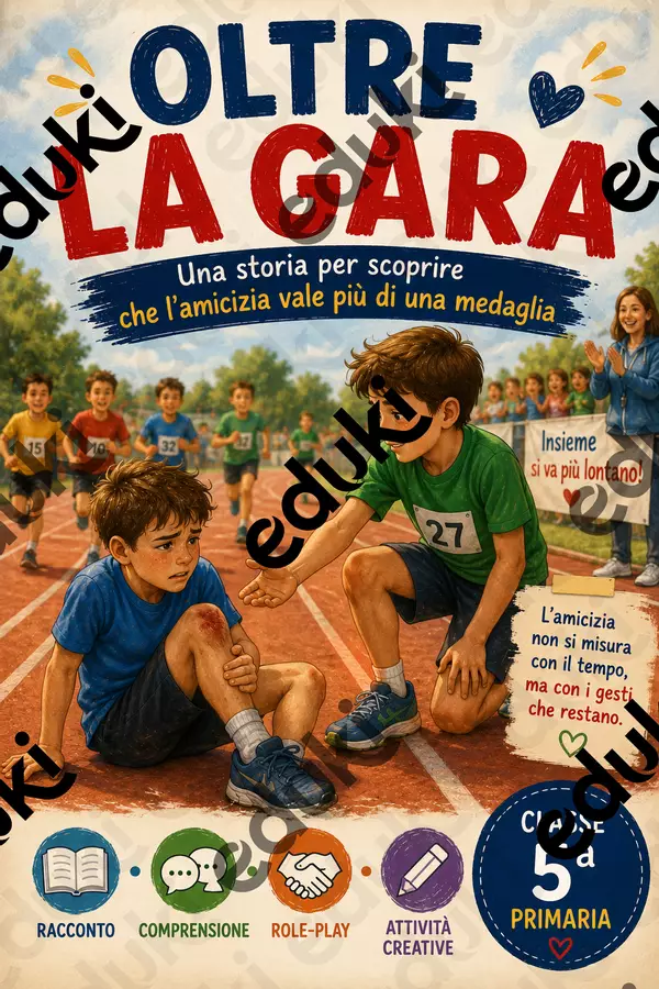 Amicizia | Racconto e attività didattica | Quinta Primaria Testo - Amicizia | Racconto e attività didattica | Quinta Primaria - Il Viaggio Didattico - Pagina di copertina
