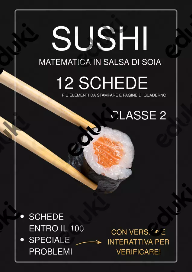 MATEMATICA IN SALSA DI SOIA 2 Esercizi - MATEMATICA IN SALSA DI SOIA 2 - Spassocartaforbice - Pagina di copertina
