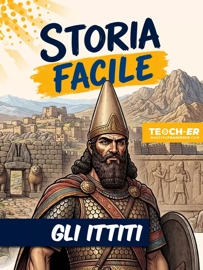 Storia Facile - Gli Ittiti Esercizi - Storia Facile - Gli Ittiti - Maestro Francesco - Pagina di copertina