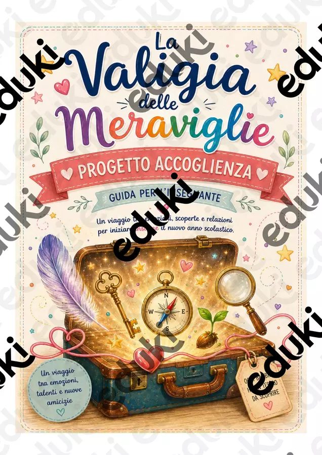 Progetto Accoglienza- La Valigia delle Meraviglie Opere didattiche / Libri di testo - Progetto Accoglienza- La Valigia delle Meraviglie - Piccoli Passi Inclusivi - Pagina di copertina