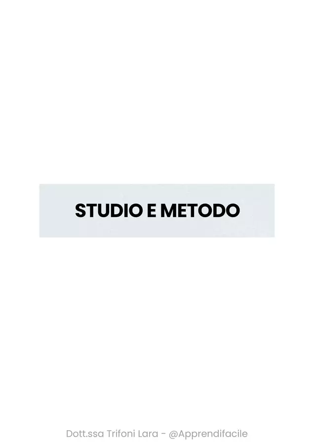 Kit studio e metodo Materiale di supporto/inclusione - Kit studio e metodo - Apprendifacile - Pagina di copertina