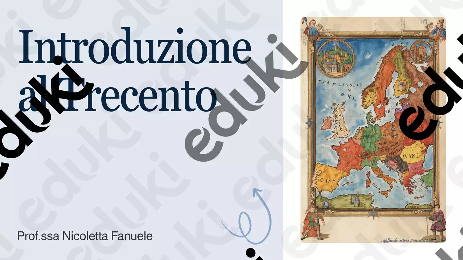 Introduzione al Trecento: presentazione Presentazioni / Lavagne - Introduzione al Trecento: presentazione - Prof. Fanu - NicolettaFanuele - Pagina di copertina