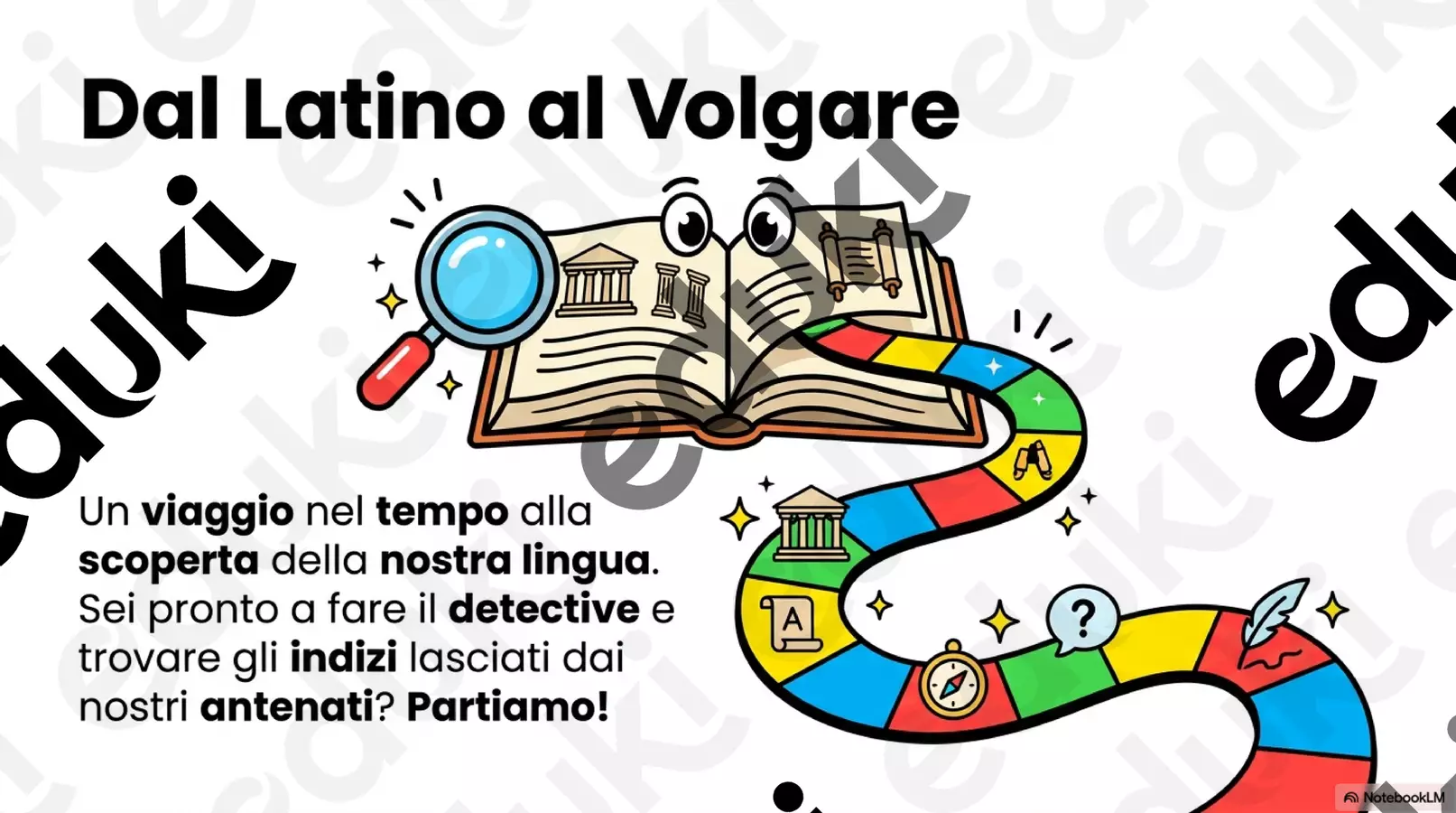 Letteratura - 2 anno - La nascita della lingua italiana Materiale di supporto/inclusione - Letteratura - 2 anno - La nascita della lingua italiana - Fare Sostegno - Pagina di copertina