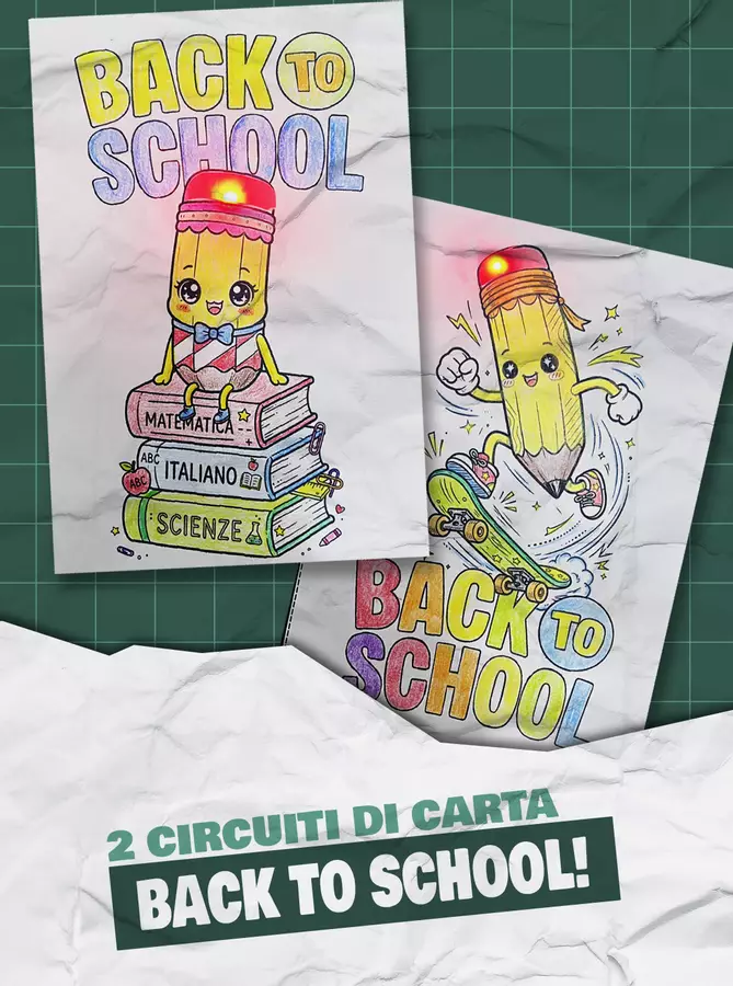 Circuiti di Carta - Back To School Esercizi - Circuiti di Carta - Back To School - Maestro Francesco - Pagina di copertina
