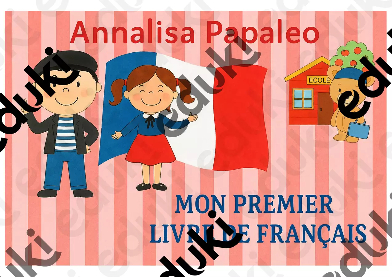 MON PREMIER LIVRE DE FRANCAIS Schede informative - MON PREMIER LIVRE DE FRANCAIS - Teacher Annalisa - Pagina di copertina