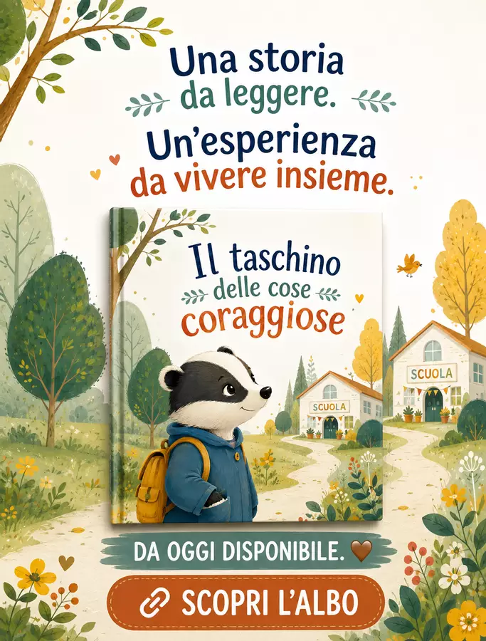 Il Taschino delle Cose Coraggiose- Albo Accoglienza Opere didattiche / Libri di testo - Il Taschino delle Cose Coraggiose- Albo Accoglienza - Piccoli Passi Inclusivi - Pagina di copertina