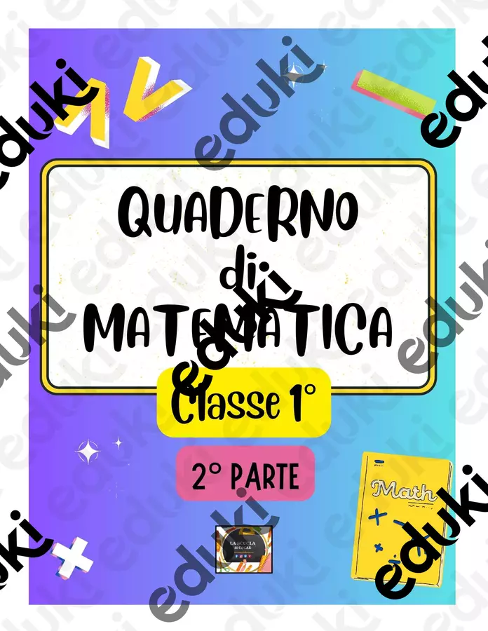 Quaderno operativo di Matematica con kit di 20 schede in b/n - Classe Prima - 2° Parte: i Numeri fino al 19, insiemi, prime operazioni e problemi. Esercizi - Quaderno operativo di Matematica con kit di 20 schede in b/n - Classe Prima - 2° Parte: i Numeri fino al 19, insiemi, prime operazioni e problemi. - La scuola di Oscar - Pagina di copertina