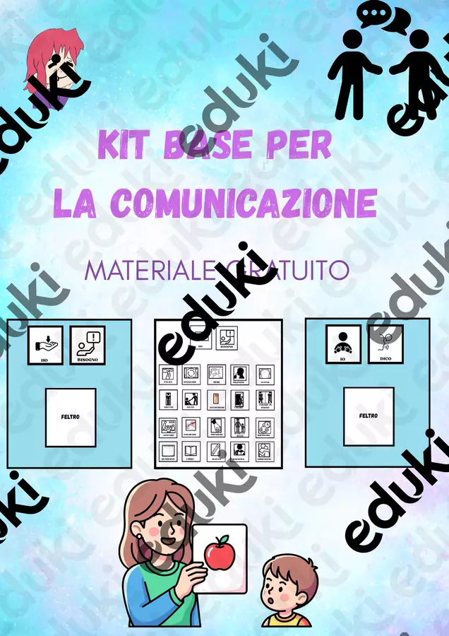 KIT BASE PER LA COMUNICAZIONE Materiale di supporto/inclusione - KIT BASE PER LA COMUNICAZIONE - educatrice_oepac - Pagina di copertina