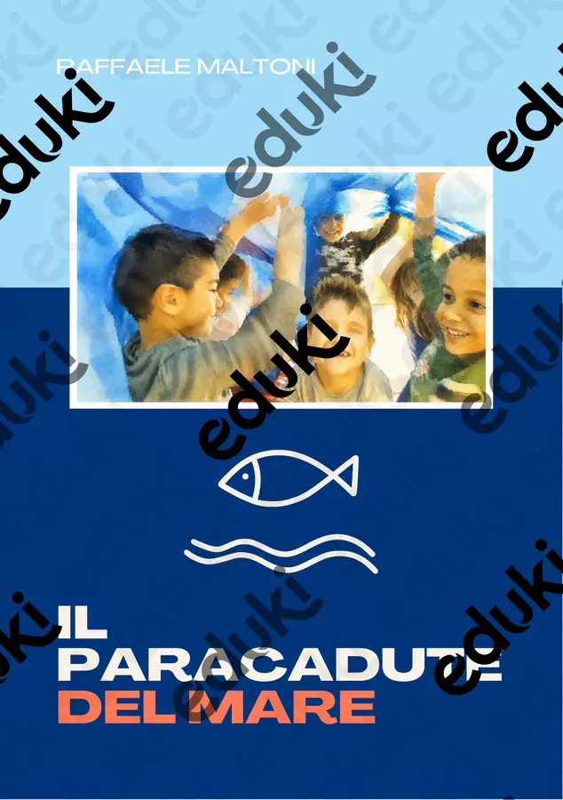Attività e giochi con il paracadute del Mare (con audio MP3) Audio - Attività e giochi con il paracadute del Mare (con audio MP3) - Raffaele Maltoni - direfaremusicare - Pagina di copertina