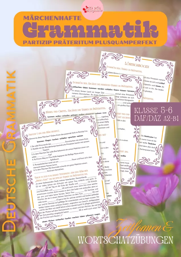 Grammatica Favolosa Tedesca QCER A2 B1 Esercizi - Grammatica Favolosa Tedesca QCER A2 B1 - LaMiaInsegnante - Pagina di copertina