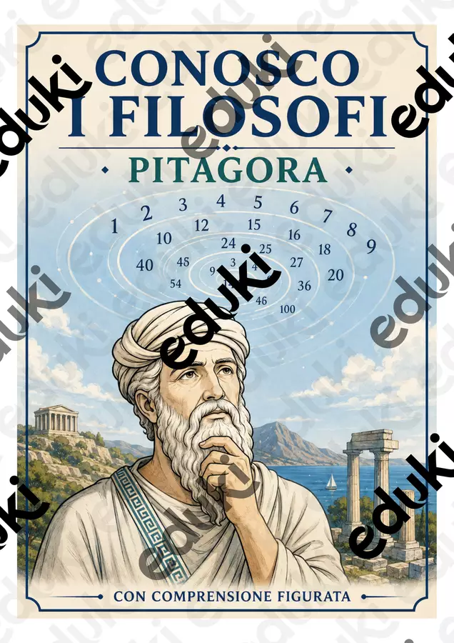 CONOSCO I FILOSOFI - PITAGORA Materiale di supporto/inclusione - CONOSCO I FILOSOFI - PITAGORA - Tutti a bordo - Pagina di copertina