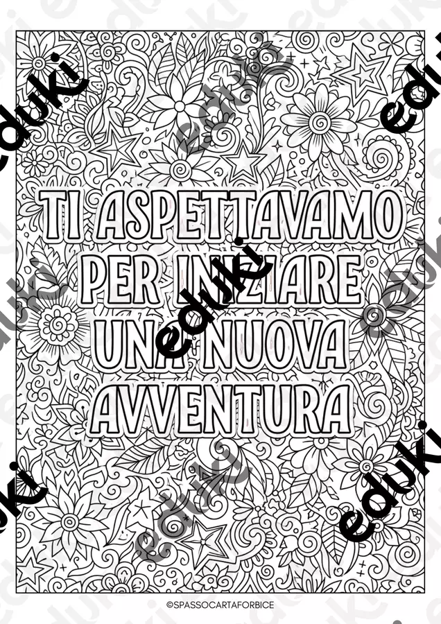 TI ASPETTAVAMO - BACK TO SCHOOL Clipart / Immagini originali - TI ASPETTAVAMO - BACK TO SCHOOL - Spassocartaforbice - Pagina di copertina