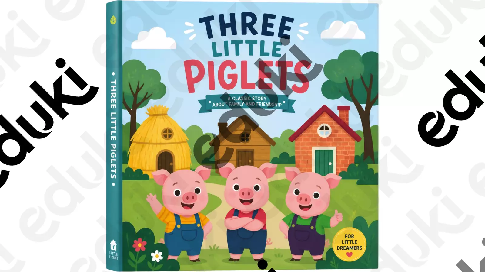 Tree little piglets Materiale interattivo - Tree little piglets - maestra Barbara90 - Pagina di copertina