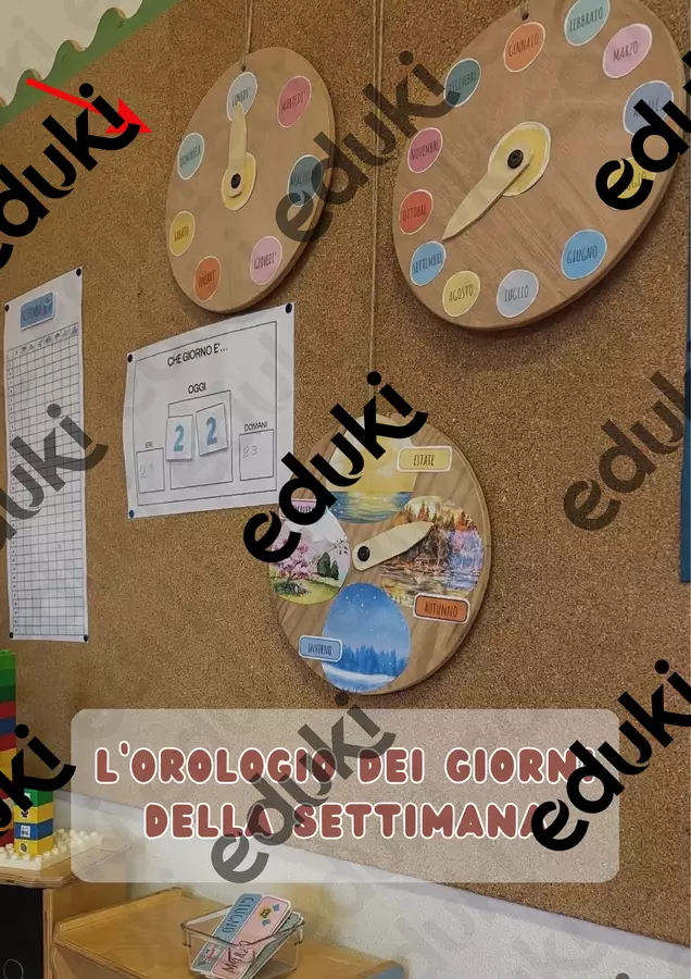 Giorni Flashcard - Giorni - Le idee della maestra Fede - Pagina di copertina