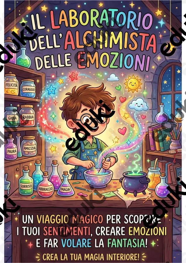 Il laboratorio dell'alchimista delle emozioni - Educazione Emotiva e Scrittura Creativa Font originali - Il laboratorio dell'alchimista delle emozioni - Educazione Emotiva e Scrittura Creativa - maestr_ale_ - Pagina di copertina