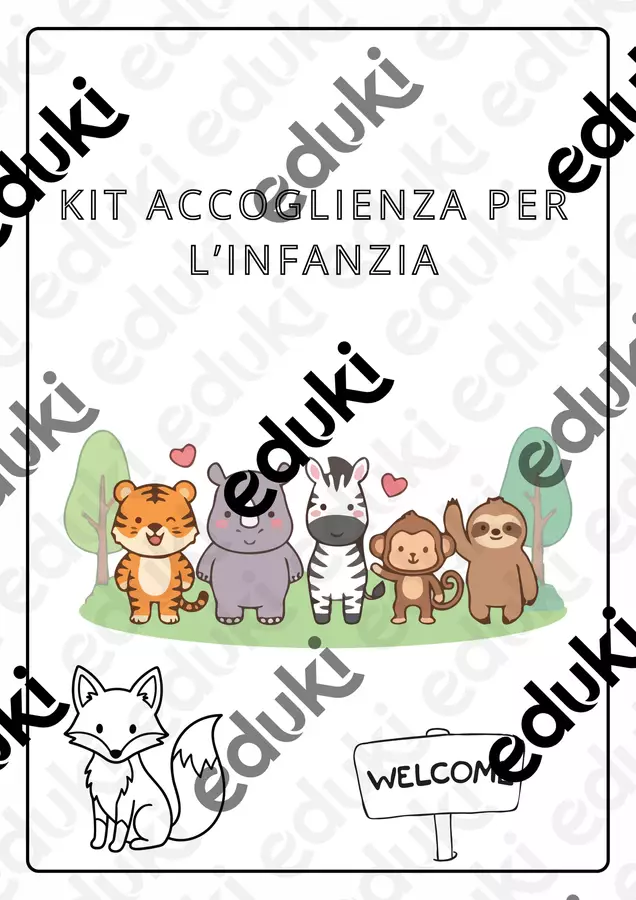 Kit super accoglienza: i primi passi da gigante Esercizi - Kit super accoglienza: i primi passi da gigante - Maestra Smart - Pagina di copertina