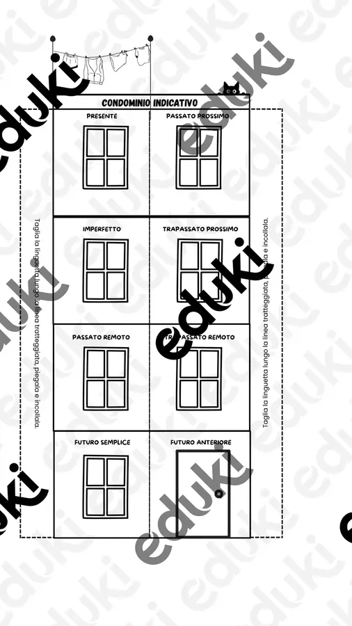 La città dei verbi. Materiale di supporto/inclusione - La città dei verbi. - Vale82 - Pagina di copertina