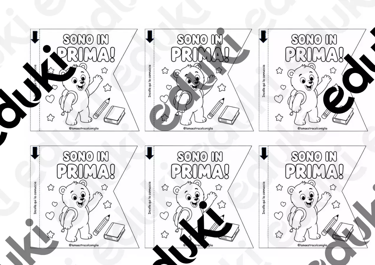 ACCOGLIENZA CLASSE PRIMA CON ORSO CURIOSO Materiale interattivo - ACCOGLIENZA CLASSE PRIMA CON ORSO CURIOSO - La maestra col coniglio - Pagina di copertina