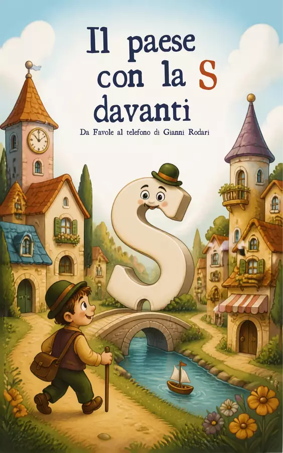 Il Paese con la S DAVANTI-Gianni Rodari Esercizi - Il Paese con la S DAVANTI-Gianni Rodari - Pedagogista Letizia Grasso - Pagina di copertina