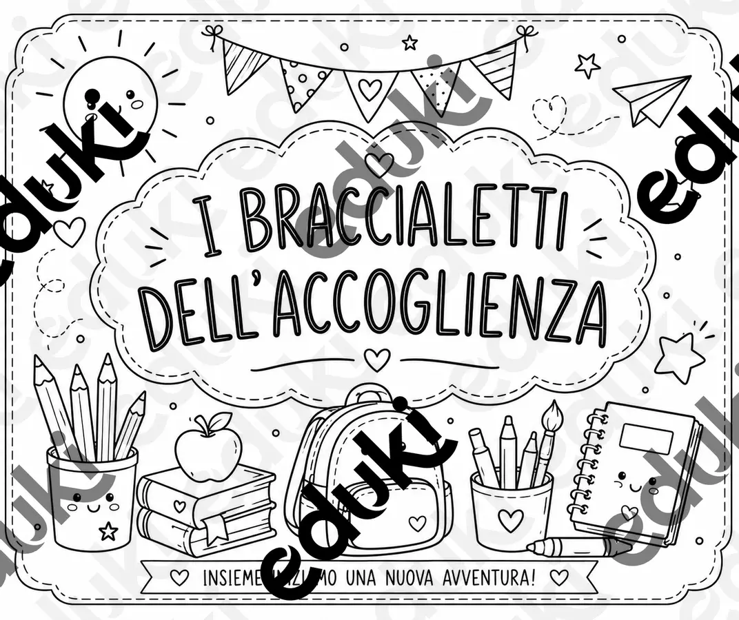 I BRACCIALETTI DELL’ACCOGLIENZA 🌟 Altro tipo di materiale - I BRACCIALETTI DELL’ACCOGLIENZA 🌟 - la_maestra_in_equilibrio - Pagina di copertina
