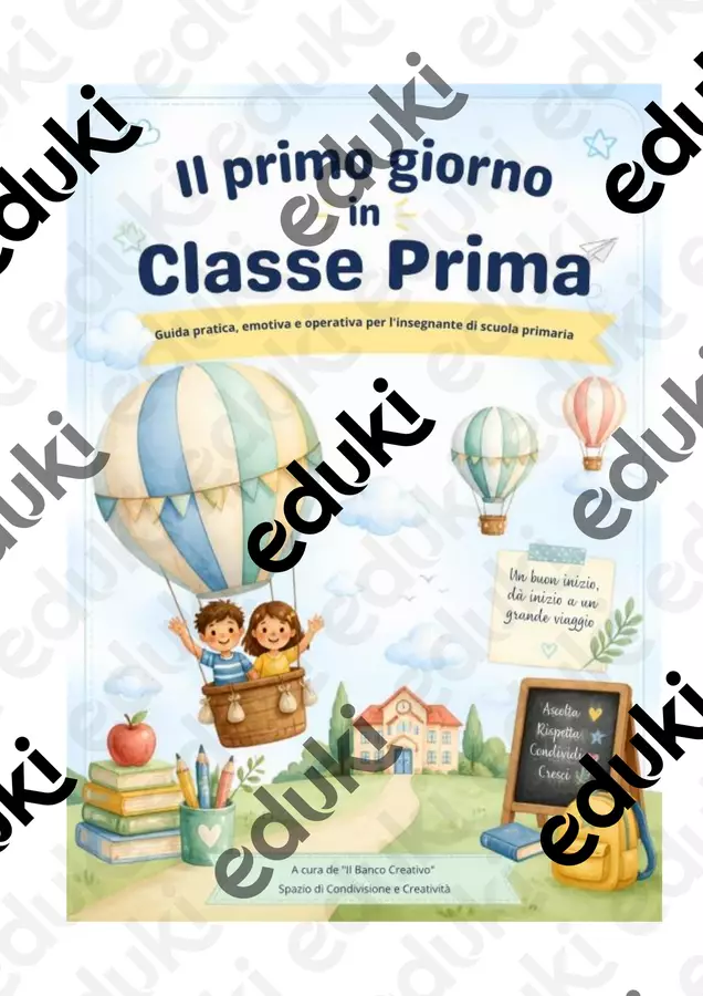 Mega Kit Accoglienza Classe Prima | Risorse Stampabili + Bonus Animali Altro tipo di materiale - Mega Kit Accoglienza Classe Prima | Risorse Stampabili + Bonus Animali - Il Banco Creativo - Pagina di copertina