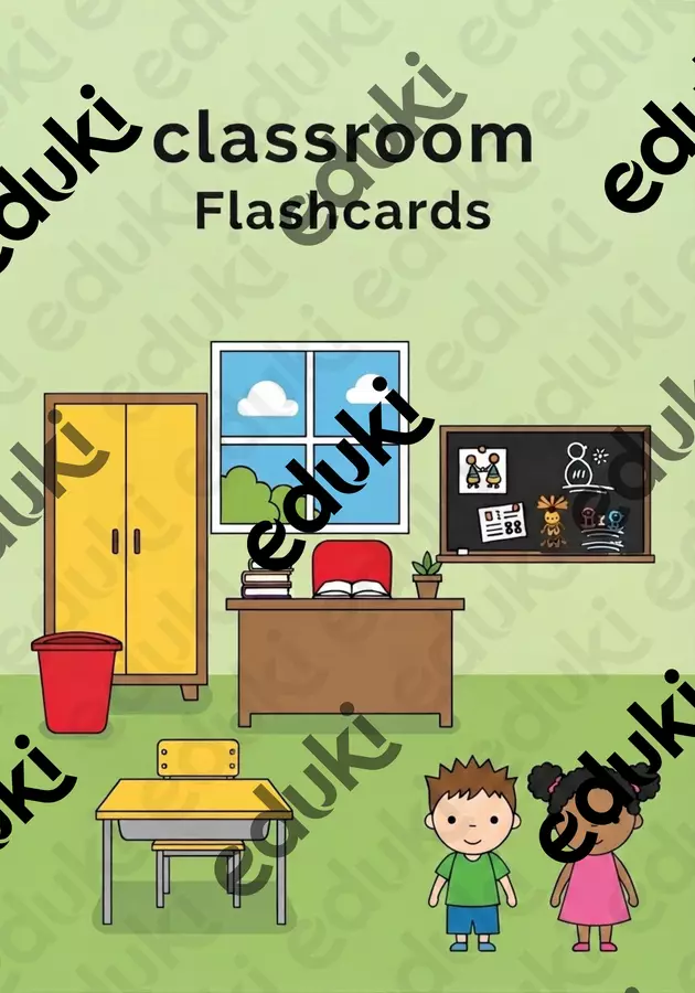 Flashcards di inglese CLASSE/CLASSROOM SCUOLA/SCHOOL Audio - Flashcards di inglese CLASSE/CLASSROOM SCUOLA/SCHOOL - The English Archive - Pagina di copertina