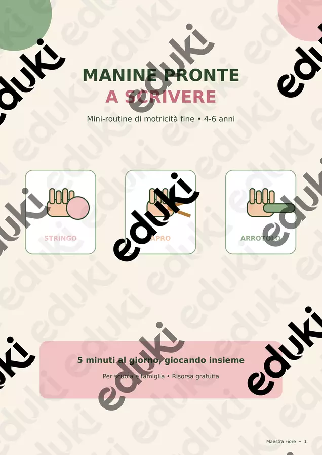 Manine_pronte_a_scrivere_risorsa_gratuita_Maestra_Fiore Materiale di supporto/inclusione - Manine_pronte_a_scrivere_risorsa_gratuita_Maestra_Fiore - Maestra Fiore - Fiorire con i DSA - Pagina di copertina