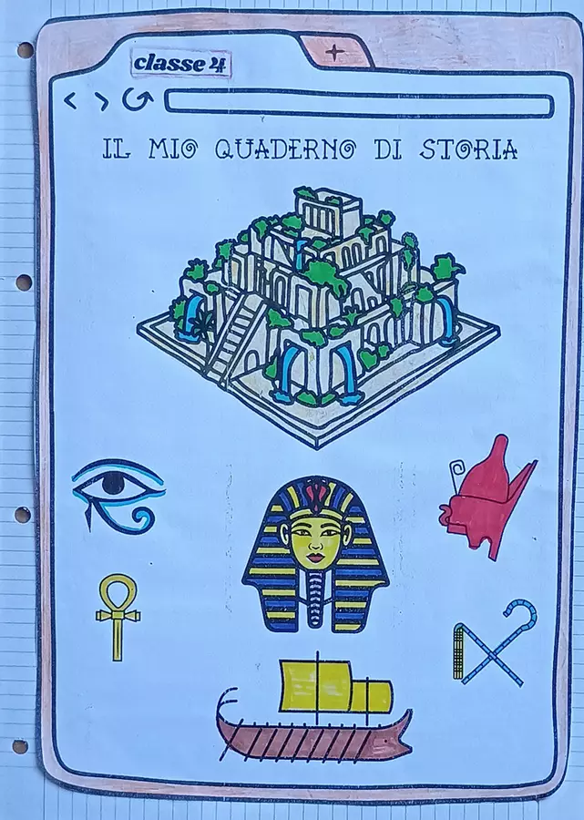 QUADERNO DI STORIA CLASSE 4 MAESTRA ALLEGRA Materiale di supporto/inclusione - QUADERNO DI STORIA CLASSE 4 MAESTRA ALLEGRA - Maestra Allegra - Pagina di copertina