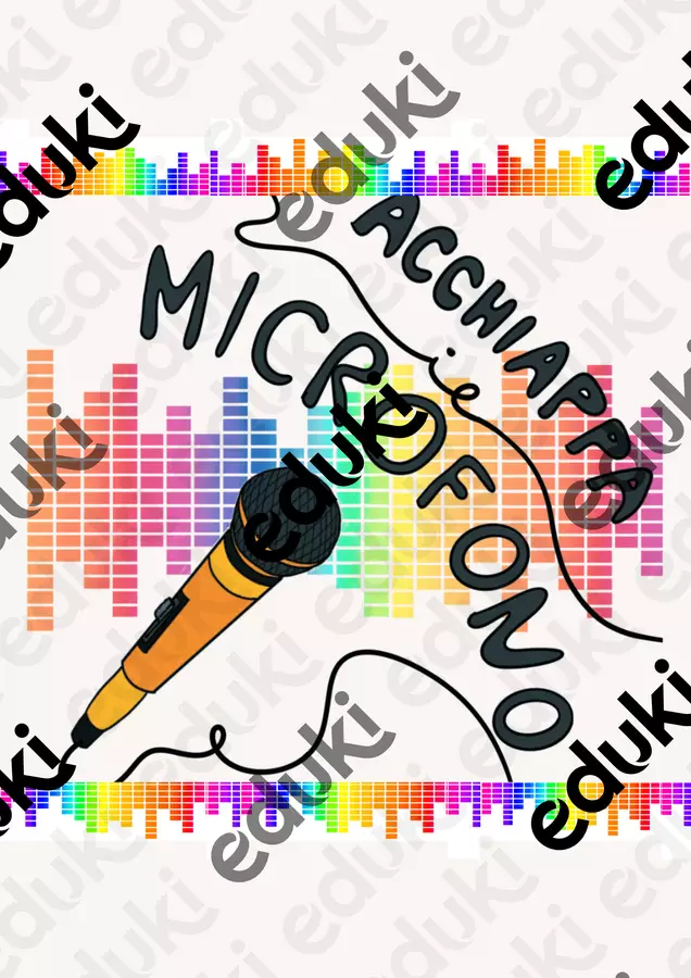 ACCHIAPPA IL MICROFONO Giochi - ACCHIAPPA IL MICROFONO - GioDi - Giochi Didattici - Pagina di copertina