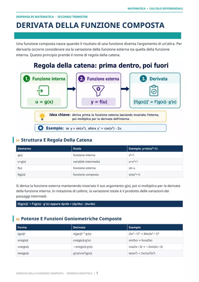 04b - Derivata della funzione composta Esercizi - 04b - Derivata della funzione composta - Prof. Antonio Loiacono - Pagina di copertina