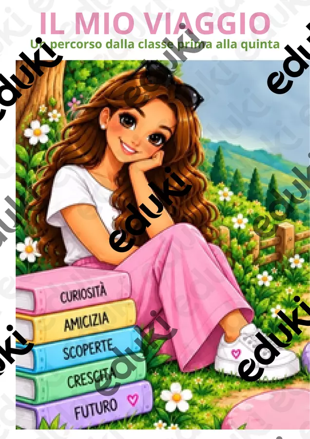 IL MIO VIAGGIO un percorso dalla 1° alla 5° Maestra Fab Altro tipo di materiale - IL MIO VIAGGIO un percorso dalla 1° alla 5° Maestra Fab - Maestrafab🖤 - Pagina di copertina