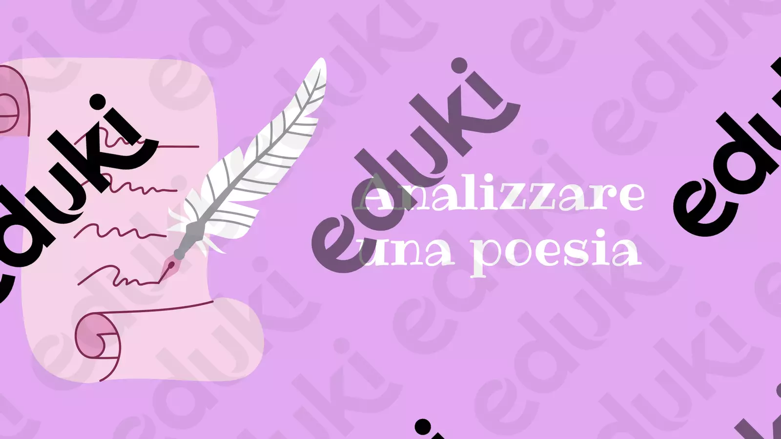 Analizzare una poesia: metrica e figure retoriche Materiale interattivo - Analizzare una poesia: metrica e figure retoriche - La prof con i ricci - Pagina di copertina