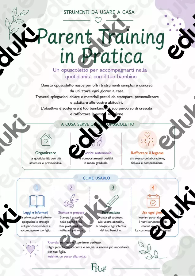 Parent_Training_in_Pratica_Strumenti_da_usare_a_casa Esperimenti - Parent_Training_in_Pratica_Strumenti_da_usare_a_casa - Francesca Rindone - Pagina di copertina
