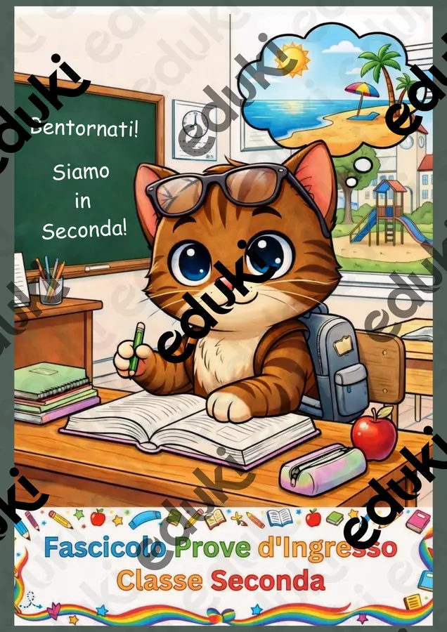 Prove Ingresso Matematica Classe Seconda Esercizi - Prove Ingresso Matematica Classe Seconda - La maestra Sofia Masi - Pagina di copertina