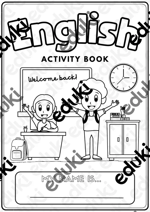 English activity book first classes primary School Programmi scolastici / Materiali per docenti - English activity book first classes primary School - TEACHERMARIKA - Pagina di copertina
