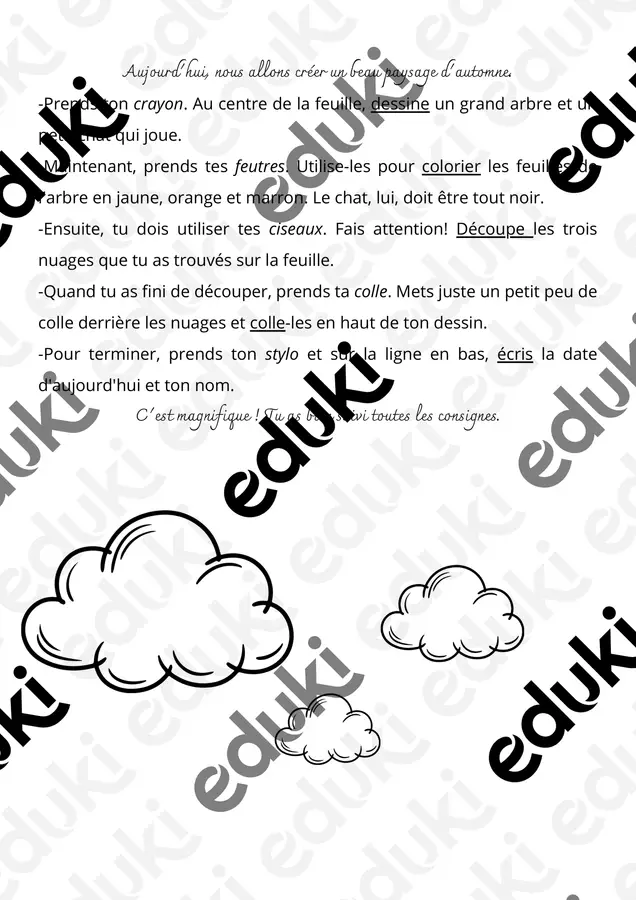 Dessiner selon les consignes. Esercizi - Dessiner selon les consignes. - Il banco di Rachele - Pagina di copertina