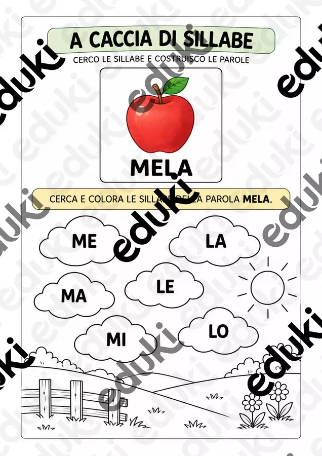 A CACCIA DI SILLABE Materiale di supporto/inclusione - A CACCIA DI SILLABE - Tutti a bordo - Pagina di copertina