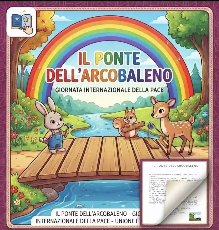 La giornata della pace Esercizi - La giornata della pace - Maestra Smart - Pagina di copertina