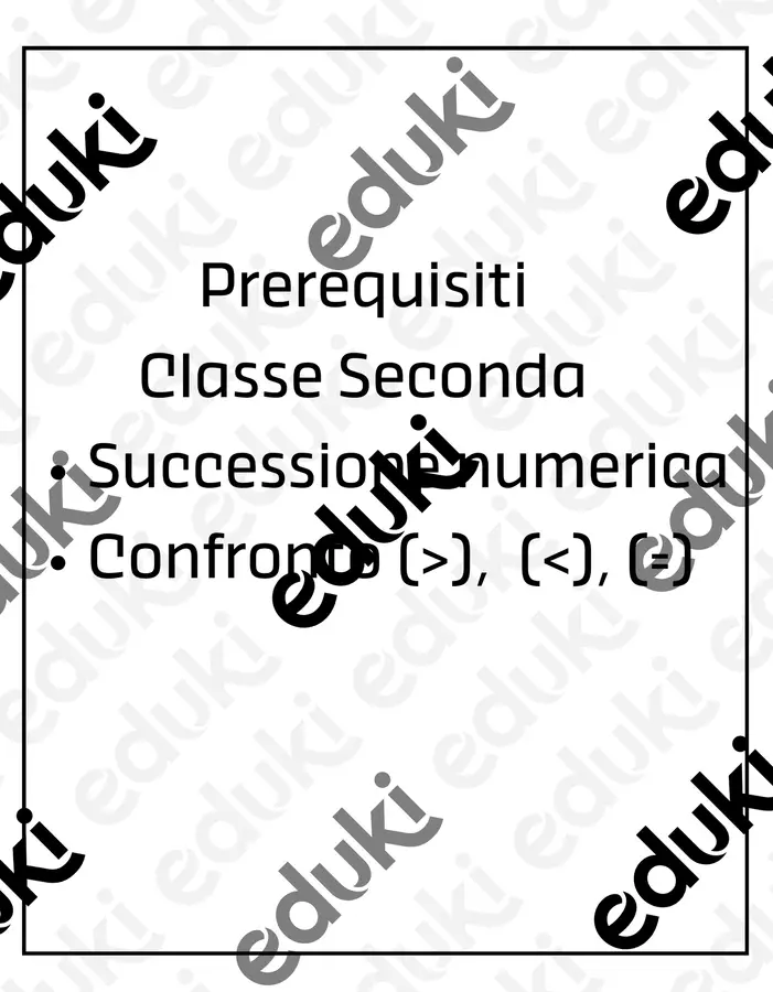 Prerequisiti classe 2 successione numerica, confronto 0-20 Esercizi - Prerequisiti classe 2 successione numerica, confronto 0-20 - La maestra Sofia Masi - Pagina di copertina