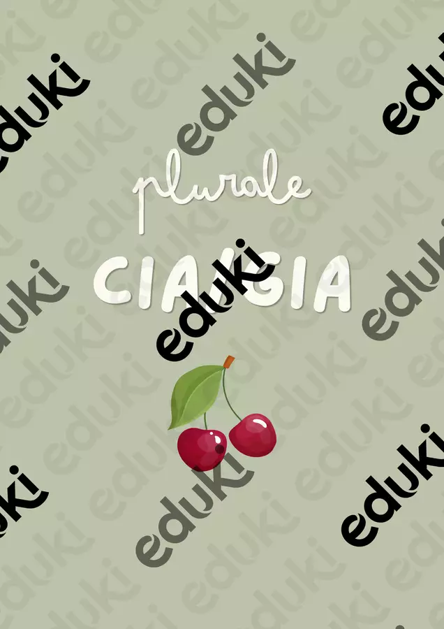 CIA e GIA al plurale - Scopriamo insieme la regola! Altro tipo di materiale - CIA e GIA al plurale - Scopriamo insieme la regola! - Ghirigoro - Pagina di copertina