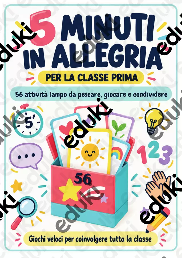 5 MINUTI IN ALLEGRIA – 56 carte-gioco con attività veloci Esercizi - 5 MINUTI IN ALLEGRIA – 56 carte-gioco con attività veloci - Smart Teacher Lab - ESA Moon - Pagina di copertina