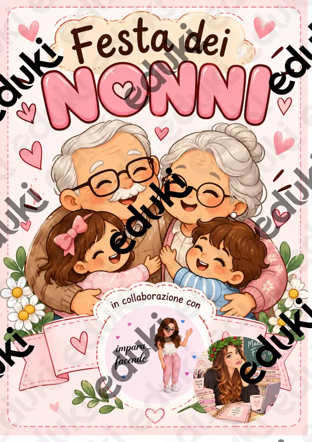 Festa dei nonni - 2 Ottobre Materiale interattivo - Festa dei nonni - 2 Ottobre - impara_facendo - Pagina di copertina